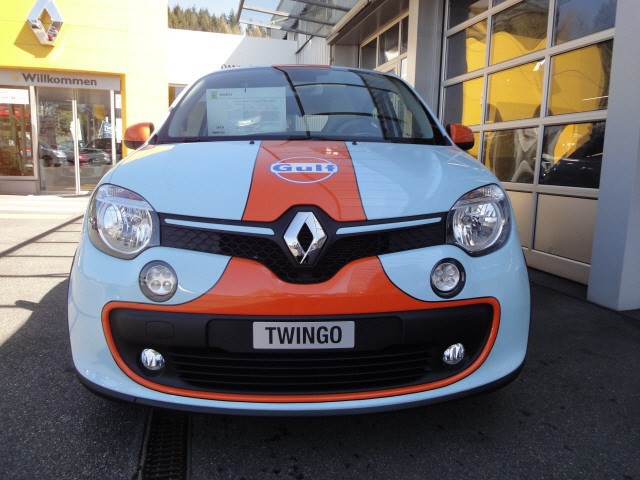 Twingo "Gulf" Blau & Orange 1