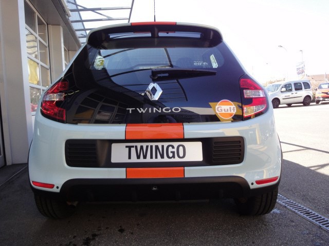 Twingo "Gulf" Blau & Orange 5