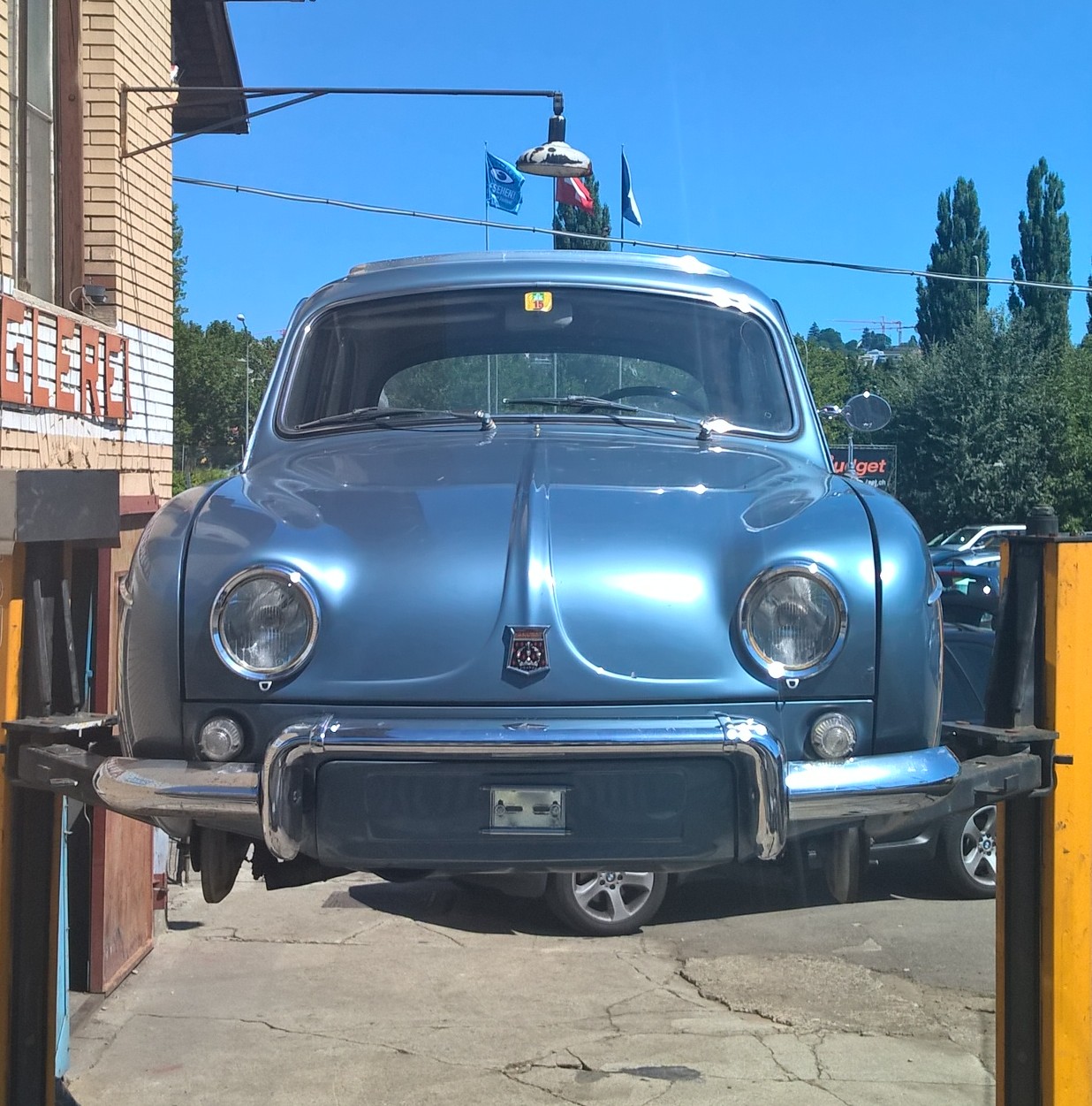 Renault Dauphine - gesehen im August 2015 in Zürich